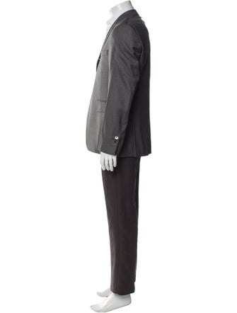 Thom Browne Wool Grosgrain Trim Blazer