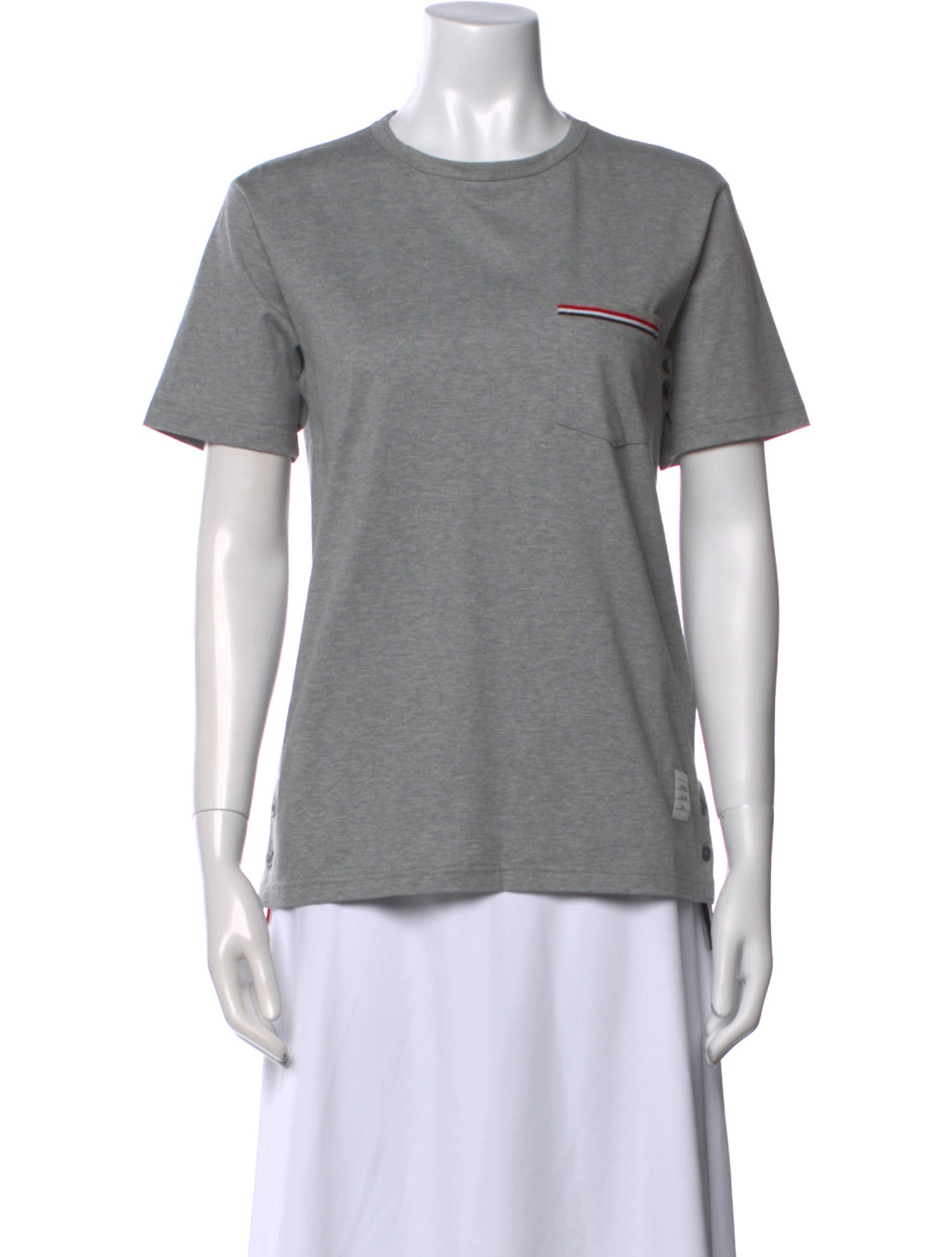 Thom Browne Crew Neck Short Sleeve T-Shirt w/ Tags