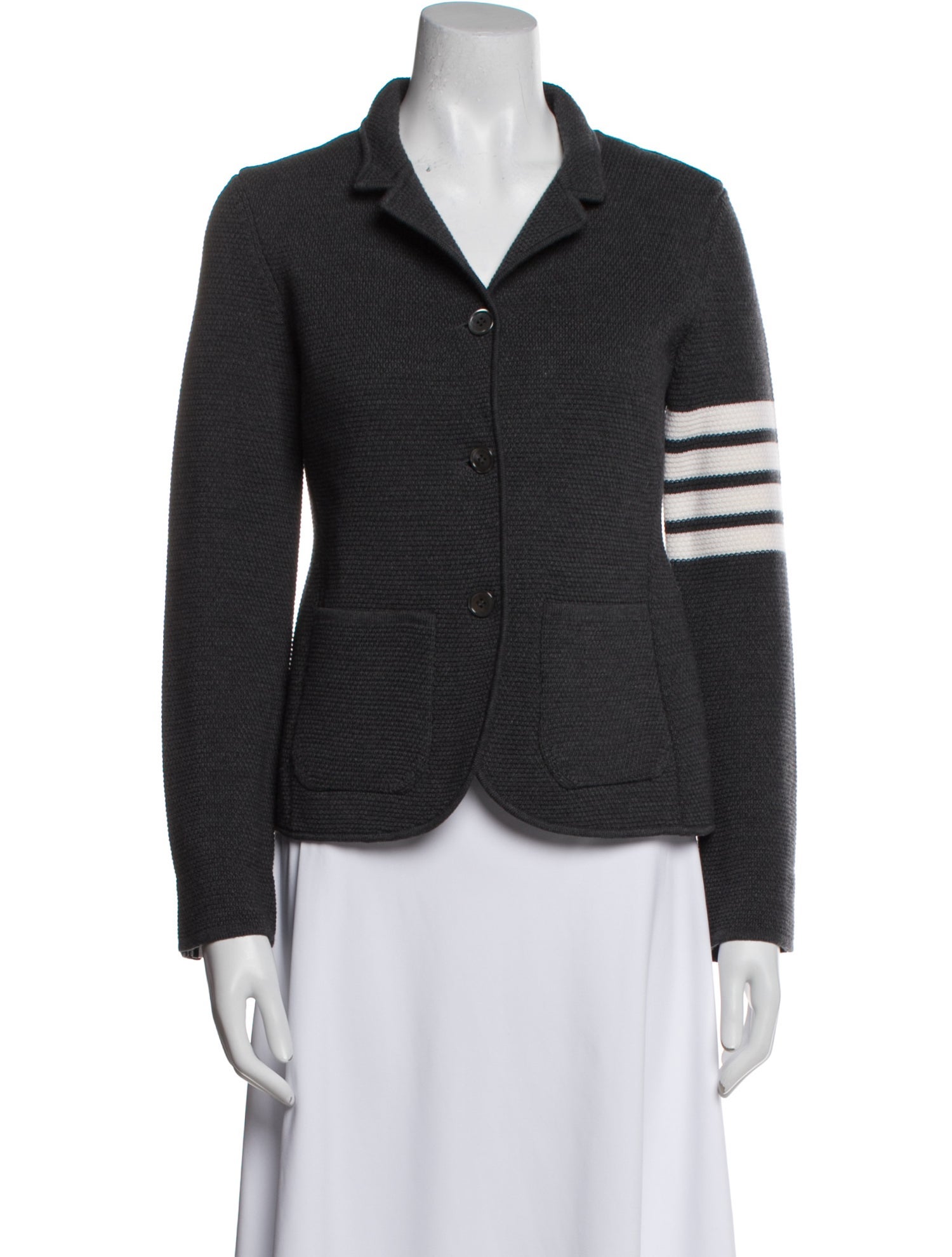 Thom Browne Wool Striped Blazer