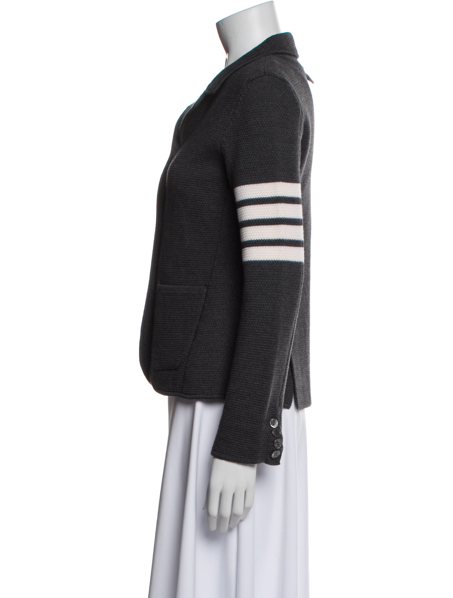 Thom Browne Wool Striped Blazer