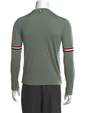 Thom Browne Virgin Wool Striped Pullover