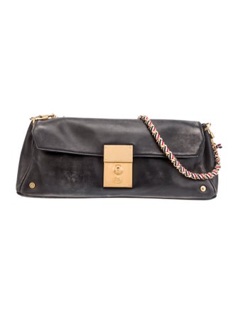 Thom Browne Leather Shoulder Bag