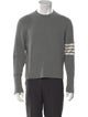Thom Browne Striped Crew Neck Pullover