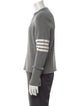 Thom Browne Striped Crew Neck Pullover