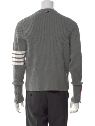 Thom Browne Striped Crew Neck Pullover