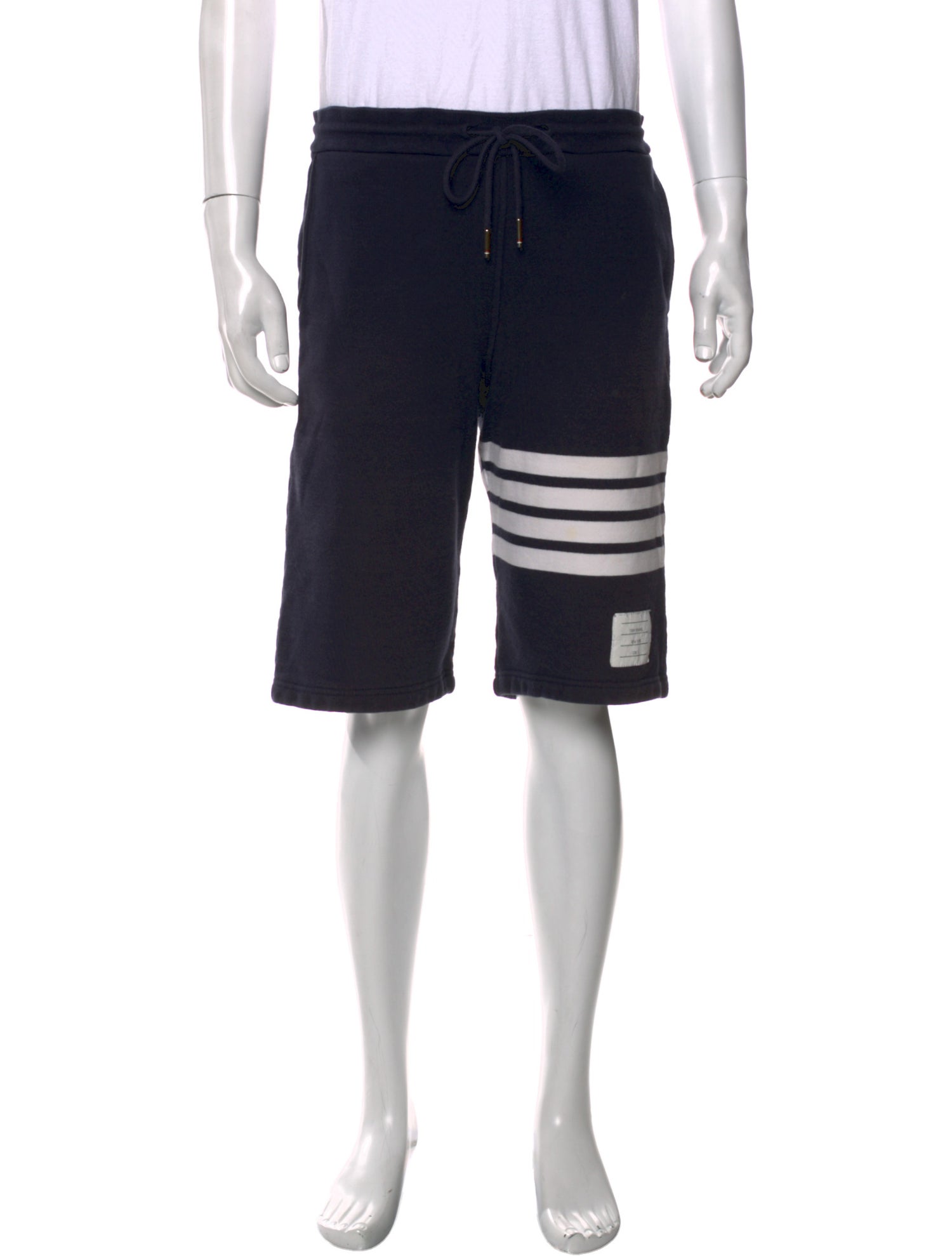 Thom Browne Striped Jogger Shorts