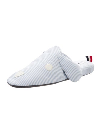 Thom Browne Striped Slippers