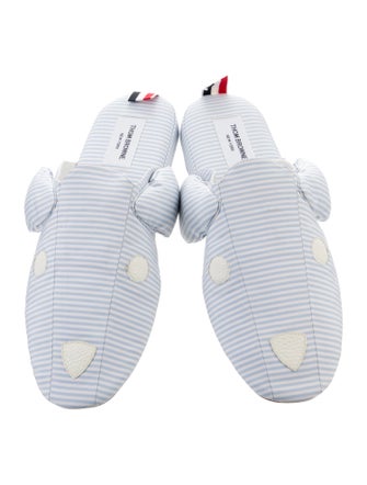 Thom Browne Striped Slippers