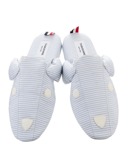 Thom Browne Striped Slippers