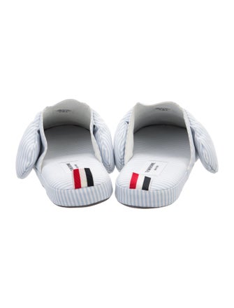 Thom Browne Striped Slippers