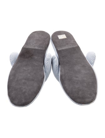 Thom Browne Striped Slippers