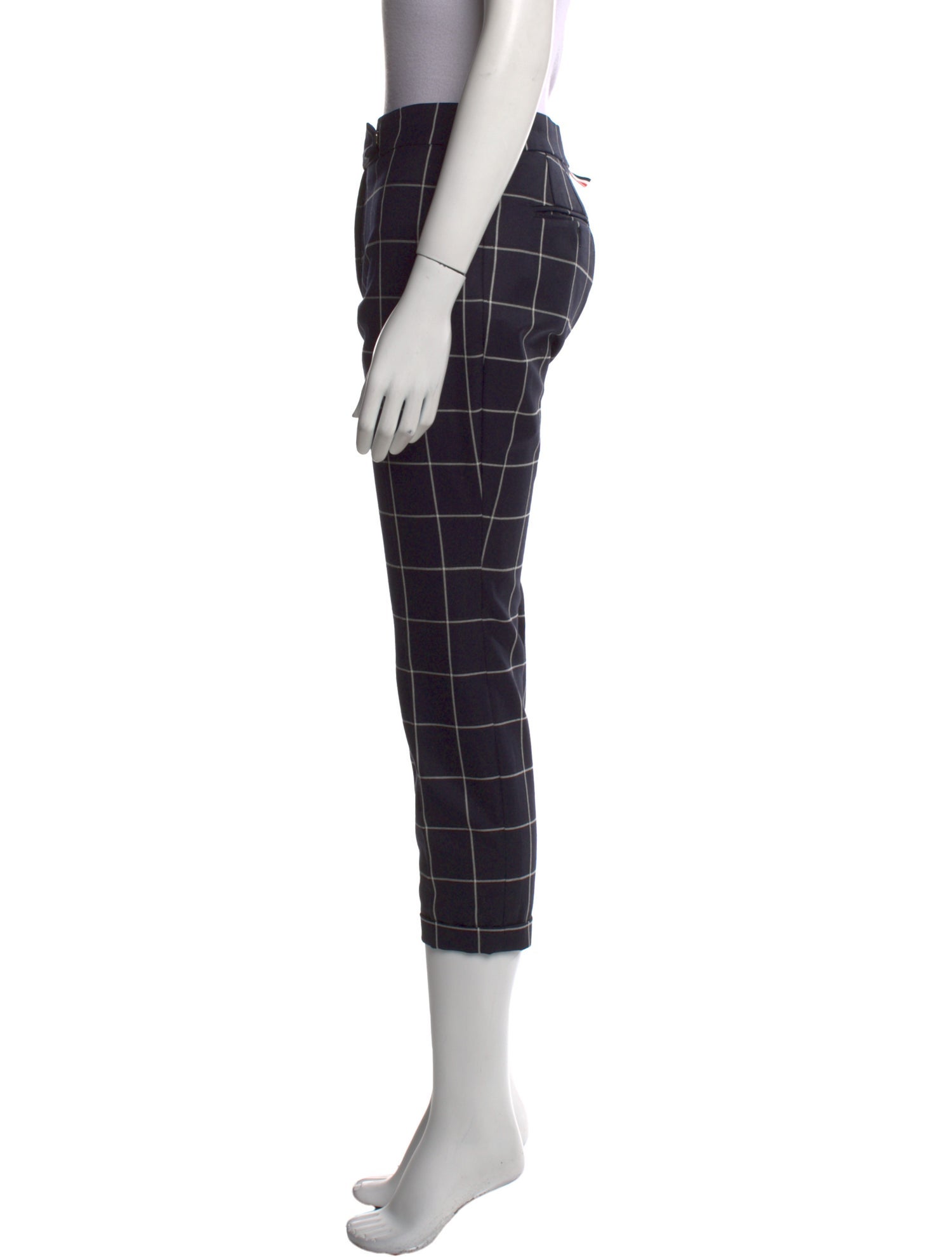 Thom Browne Wool Straight Leg Pants