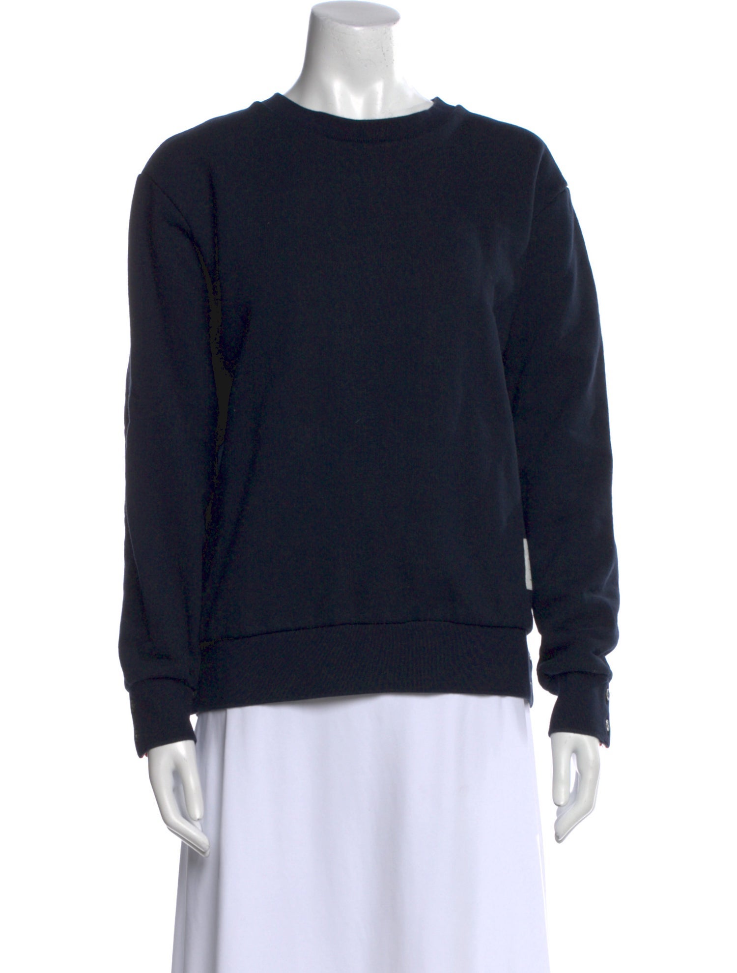Thom Browne Crew Neck Long Sleeve Sweatshirt