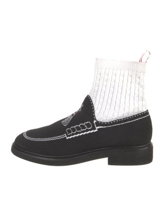 Thom Browne Patterned Sock Boots