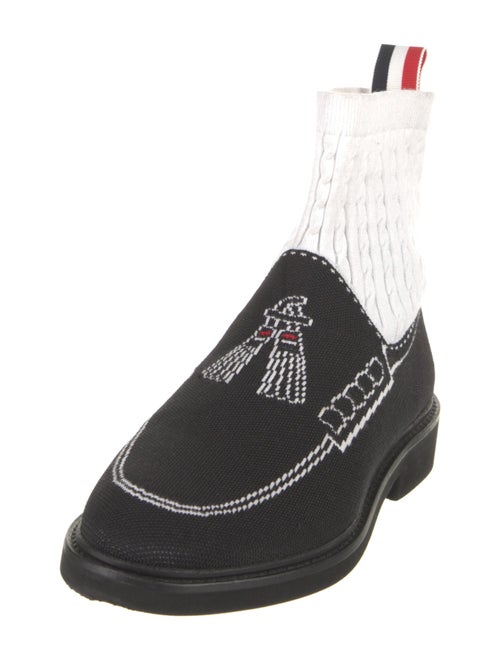 Thom Browne Patterned Sock Boots