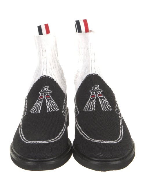 Thom Browne Patterned Sock Boots