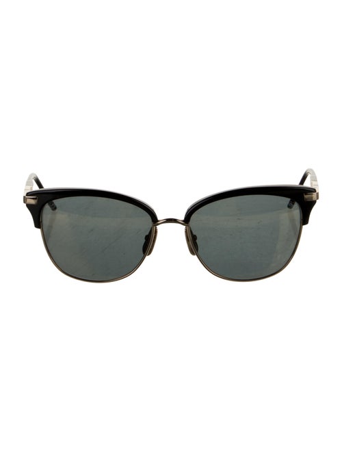 Thom Browne Wayfarer Mirrored Sunglasses