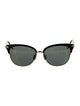 Thom Browne Wayfarer Mirrored Sunglasses