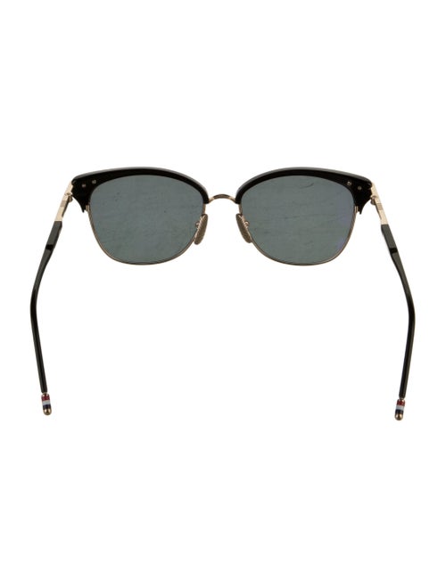 Thom Browne Wayfarer Mirrored Sunglasses