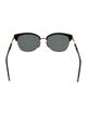 Thom Browne Wayfarer Mirrored Sunglasses