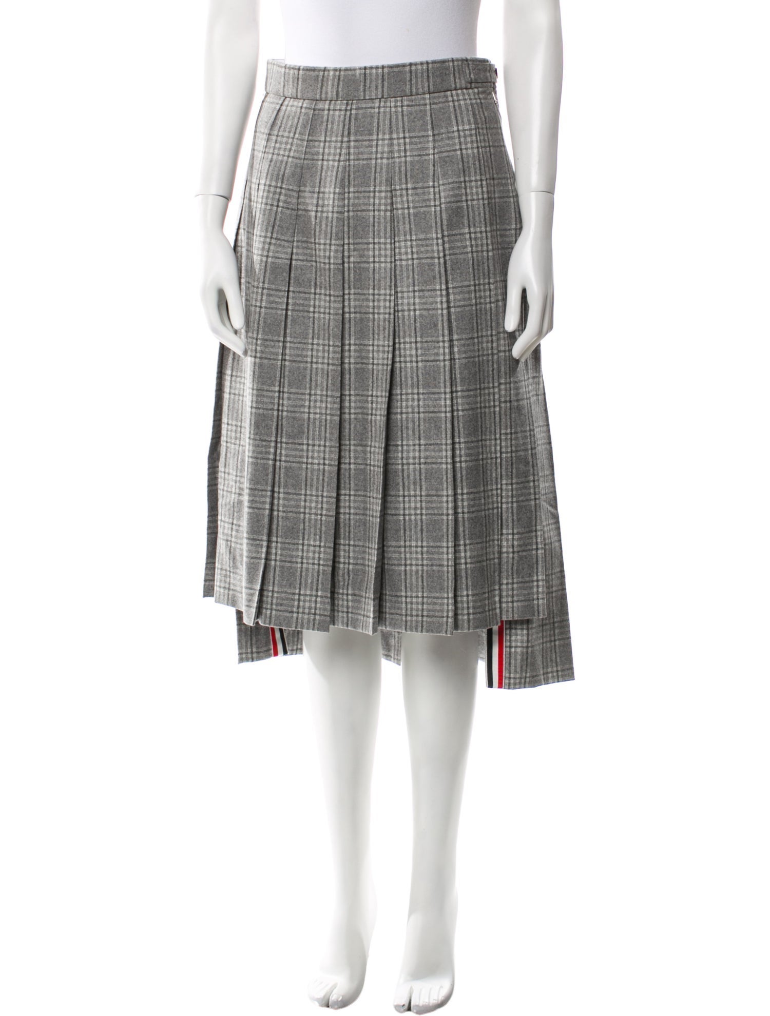 Thom Browne Wool Midi Length Skirt w/ Tags