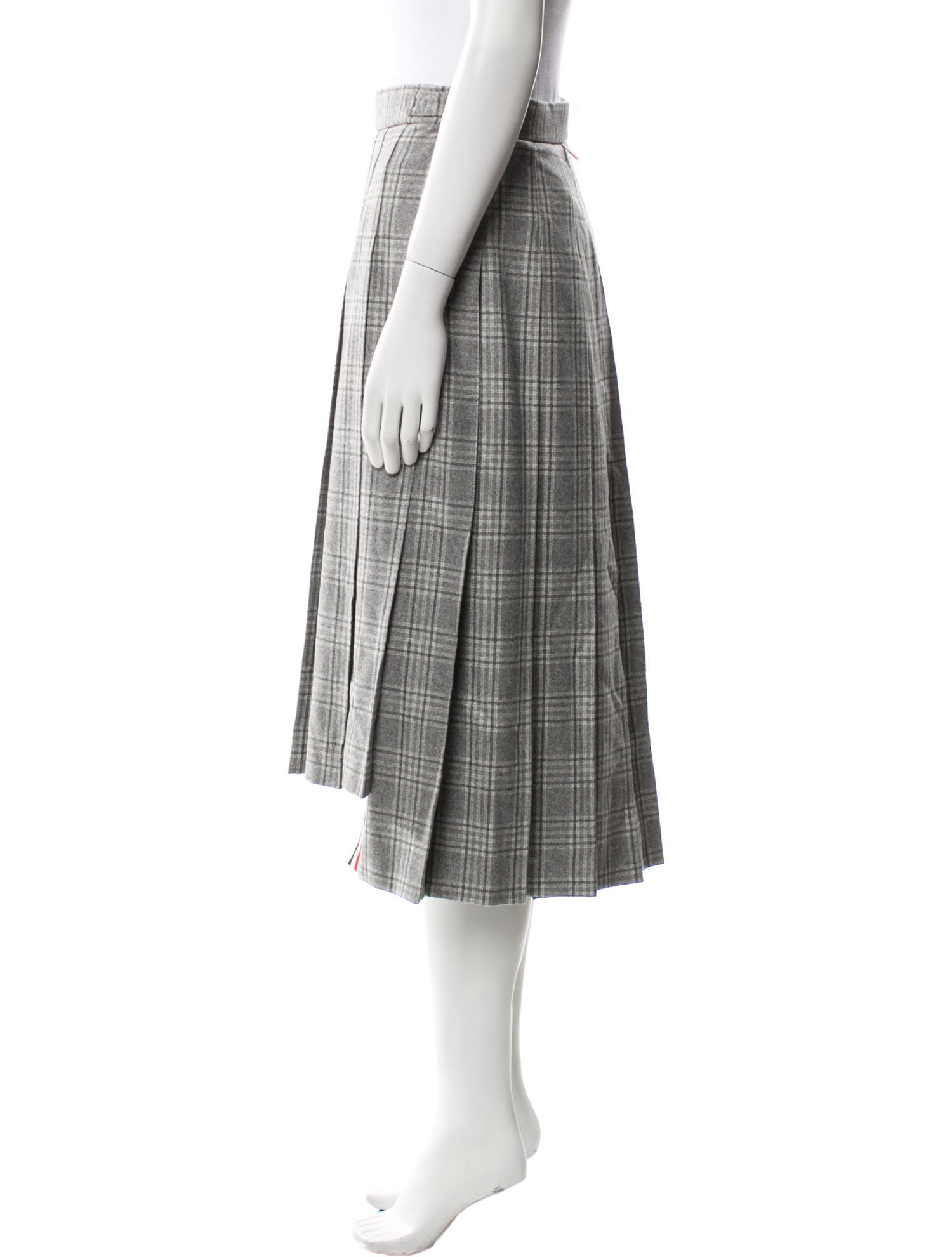 Thom Browne Wool Midi Length Skirt w/ Tags