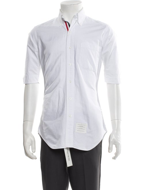 Thom Browne Short Sleeve Dress Shirt