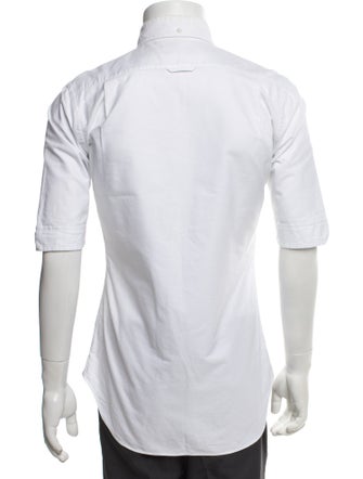Thom Browne Short Sleeve Dress Shirt
