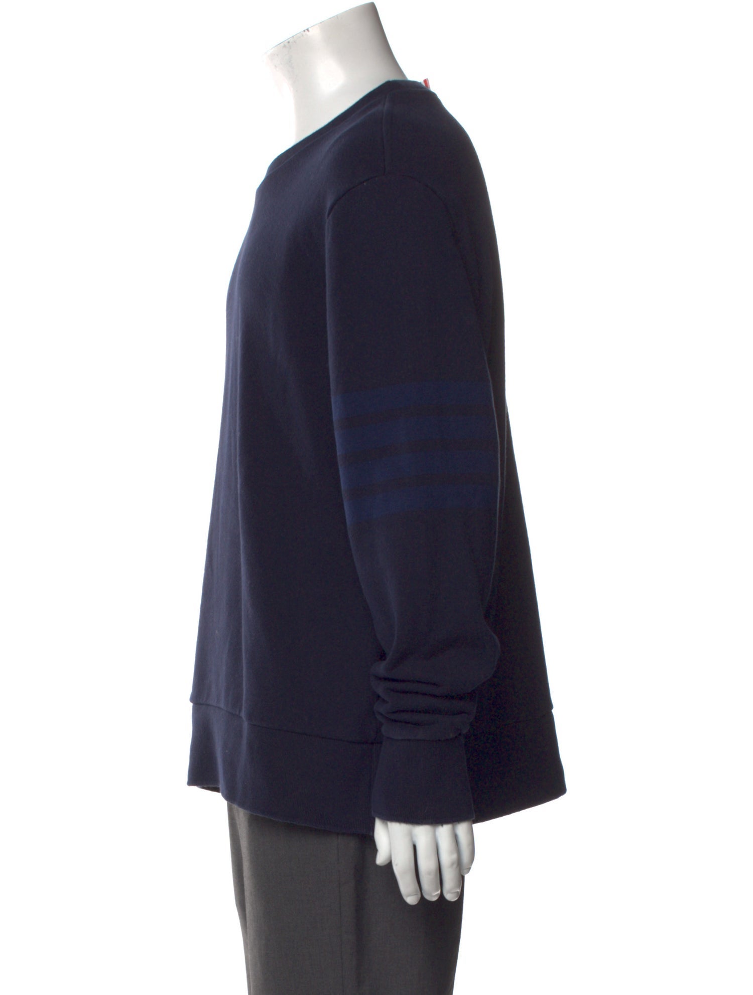 Thom Browne Crew Neck Long Sleeve Sweatshirt