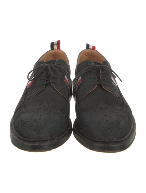 Thom Browne Nubuck Striped Brogues