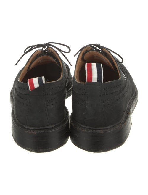 Thom Browne Nubuck Striped Brogues