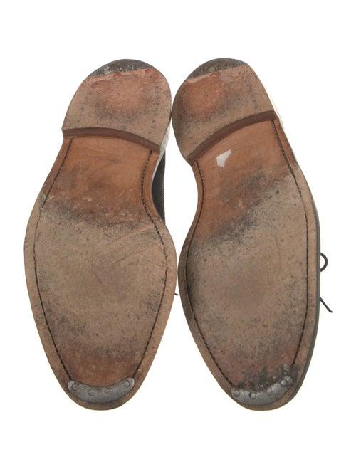 Thom Browne Nubuck Striped Brogues