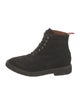 Thom Browne Suede Lace-Up Boots
