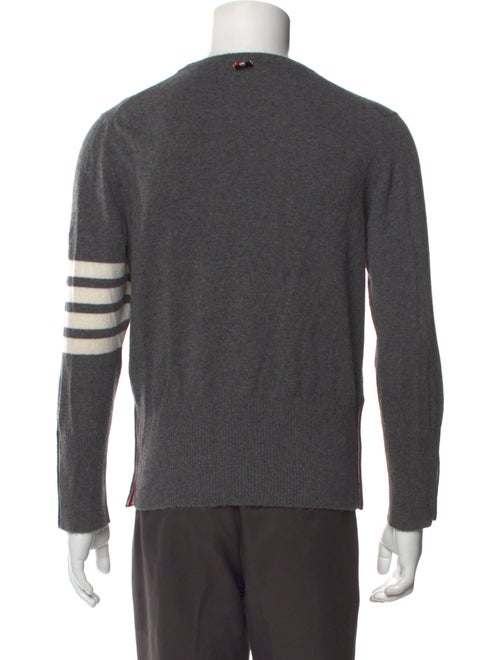 Thom Browne 4 Bar Stripe Cashmere Pullover
