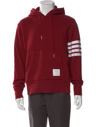 Thom Browne 4 Bar Stripe Striped Hoodie