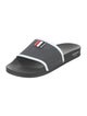 Thom Browne Rubber Colorblock Pattern Slides