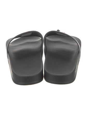 Thom Browne Rubber Colorblock Pattern Slides