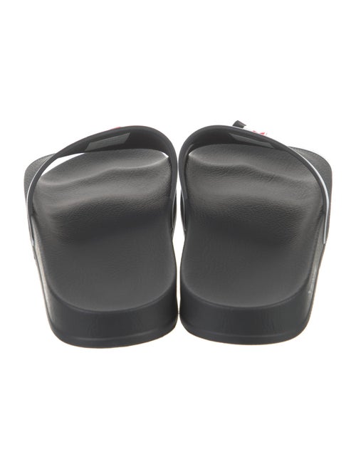 Thom Browne Rubber Colorblock Pattern Slides