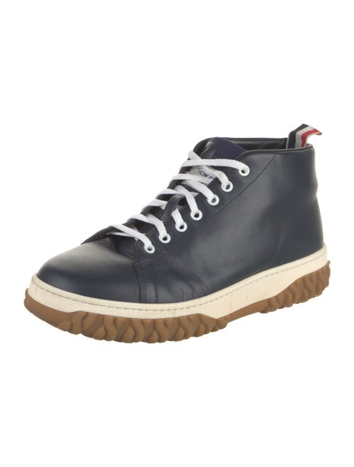 Thom Browne Leather Lace-Up Boots