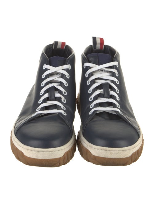 Thom Browne Leather Lace-Up Boots