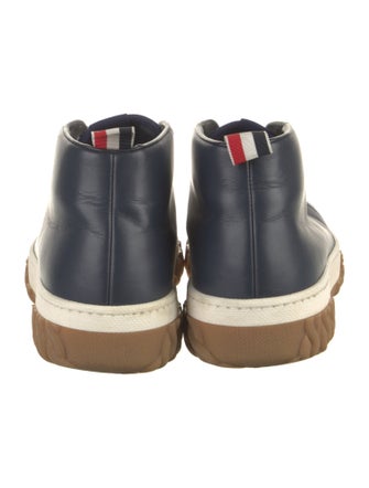 Thom Browne Leather Lace-Up Boots
