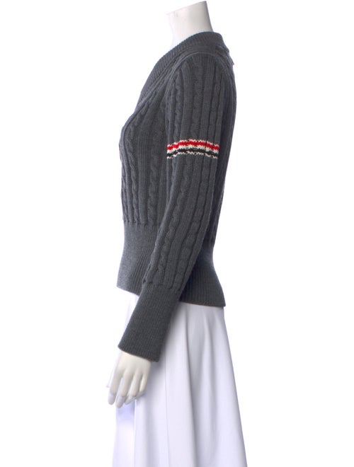 Thom Browne Virgin Wool Striped Sweater
