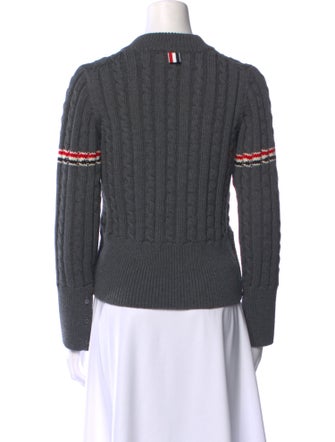 Thom Browne Virgin Wool Striped Sweater