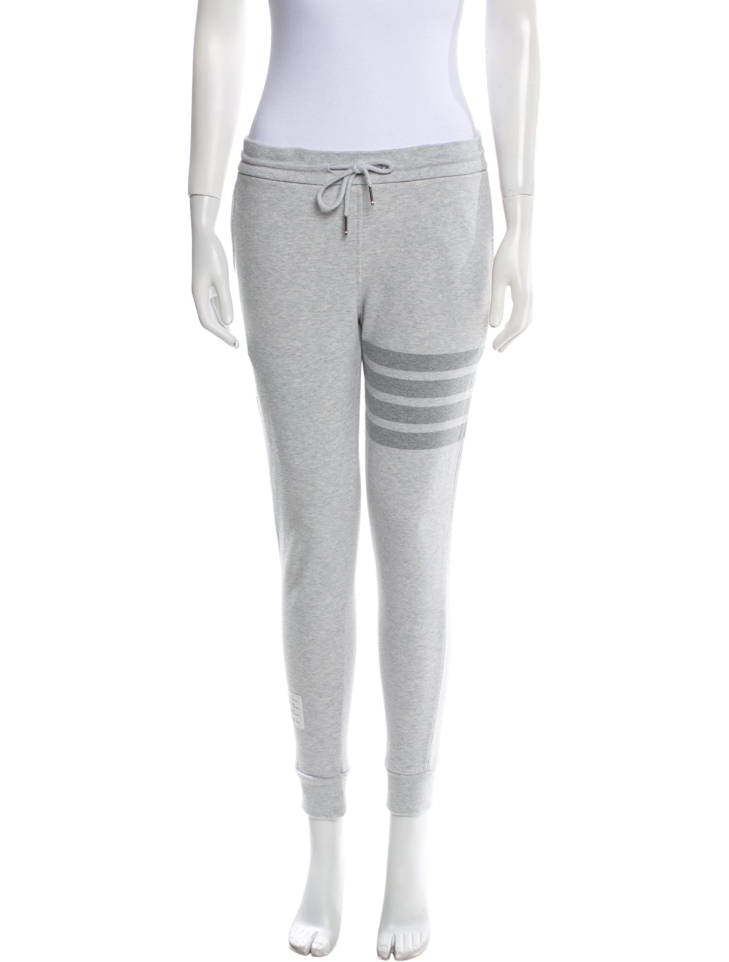 Thom Browne 4-Bar Striped Sweatpants