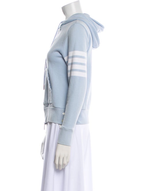 Thom Browne 4-Bar Mock Neck Sweatshirt