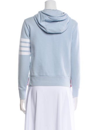 Thom Browne 4-Bar Mock Neck Sweatshirt