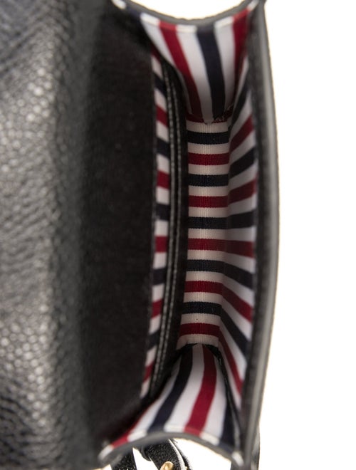 Thom Browne Leather Messenger Bag