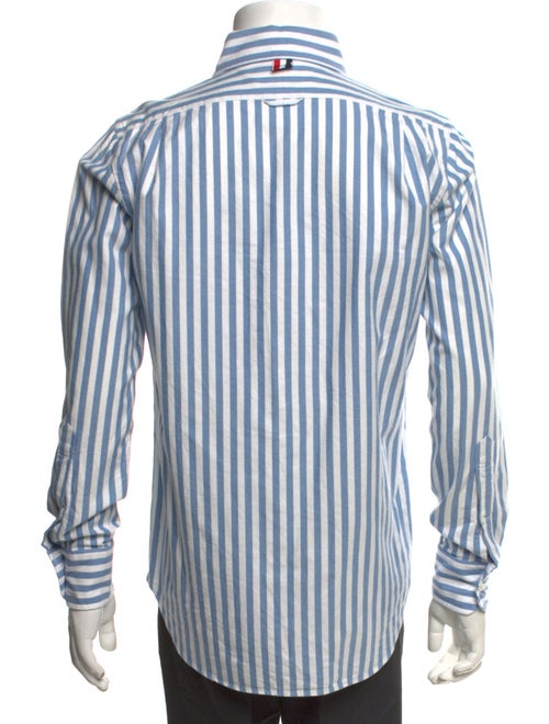 Thom Browne Striped Long Sleeve Shirt
