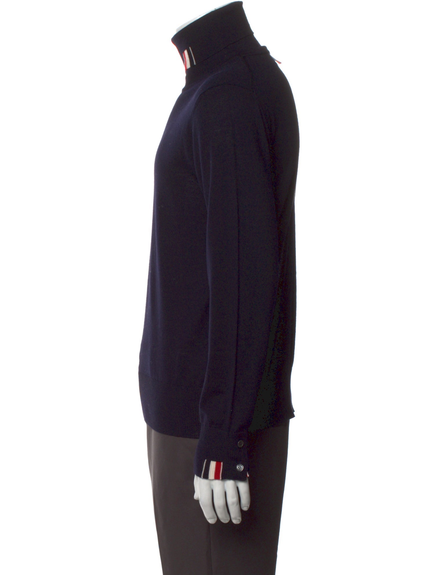 Thom Browne Virgin Wool Turtleneck Pullover
