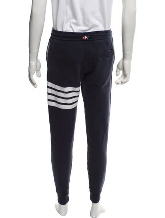 Thom Browne 4-Bar Striped Lounge Bottoms